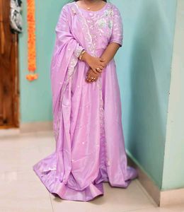 Elegant Ethnic Gown 💜