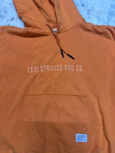 Levi&#39;s Orange Hoodie