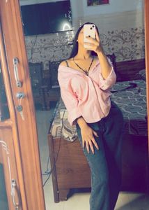 Pink Striped Shirt