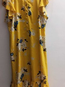 Floral Yellow Dress