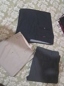 Men's formal Pants Bundle of 3