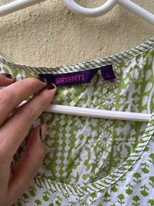 New Srishti 100% cotton kurta😍