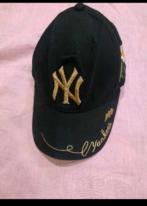 NY Yankees Floral Baseball Cap