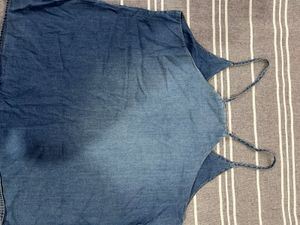Denim Sleeveless Top