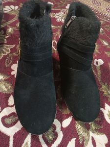 Black Velvet  Boots