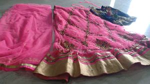 Ghagra Choli Rose