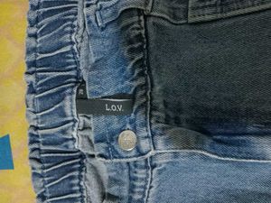 Light Wash Denim Pants
