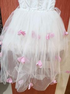 White party frock