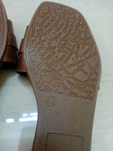Brown Leather Flats Classic