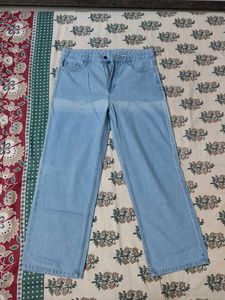 Light Wash Wide Leg Jeans