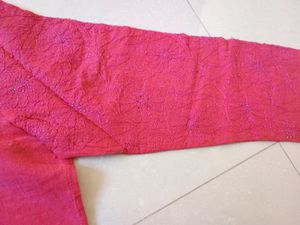 Beautiful Pink Colour Kurti