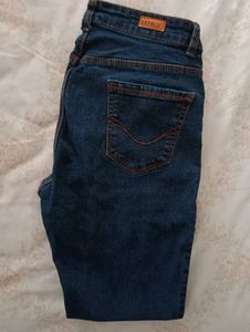Navy blue jeans