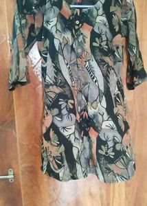 Short printed kurti