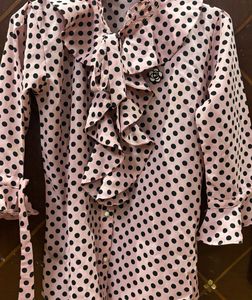 Retro Shirt And Pants Cord Set