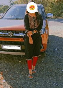 Elegant Black Kurti