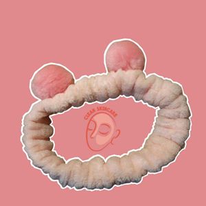 Cute Fluffy Skincare Headband