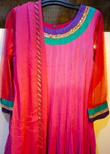 Pink Anarkali Suit