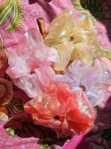 Holographic Scrunchie Set