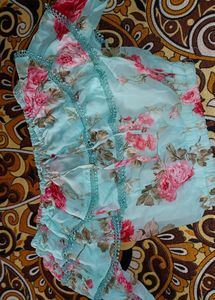 Floral Crop Top &amp; Palazzo Set