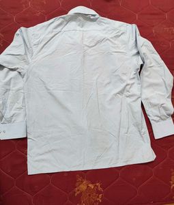 Men&#39;s Blue Long Sleeve Shirt