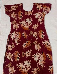 Maroon Daily Wear Top