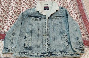 Vintage Acid Wash Denim Jacket