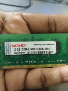 aarvex 2gb ddr 2 6400u 800Mhz