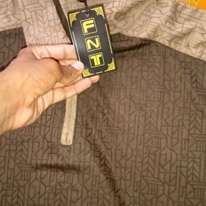 Patterned Polo T-Shirt