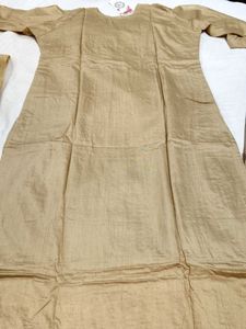 Muslin Kurta Pant Dupatta Set