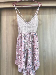 Floral Crochet Summer jumpsuit