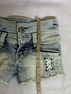 Acid Wash Denim Shorts 2 year old baby girl