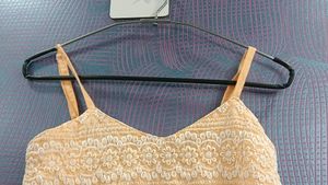 Strappy Chikankari Top