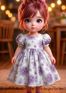 Cute Girls&#39; Dress