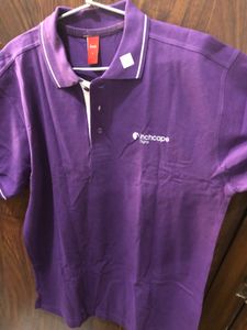 Purple Polo T-Shirt Large