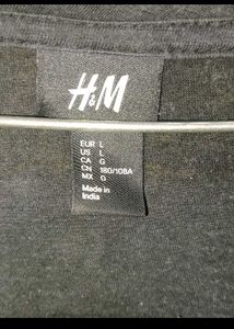 H&amp;M Check Mens Tshirt