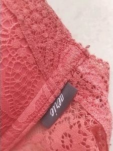 36B Pink Lace Bra(aerie)