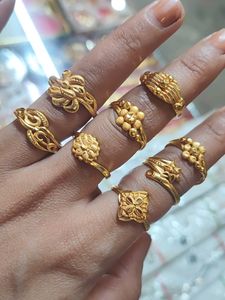 Gold Plated Rings (Pick Any 2)