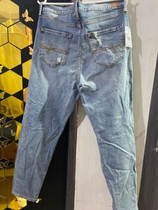 Levi’s distressed mom fit jeans