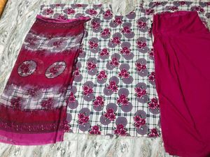 Floral Kurta Set & Dupatta