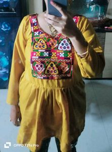Embroidered Tunic Top