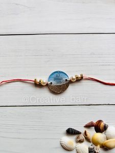 Resin Rakhi |Ocean Theme|