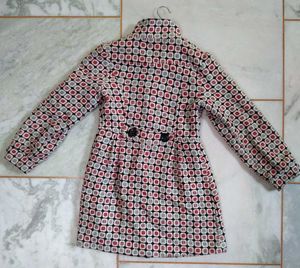 Retro Print winter Coat