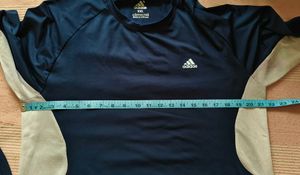 Adidas ClimaCool Navy Blue Full Sleeves T-shirt