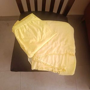 Yellow Leggings &amp; Dupatta Set