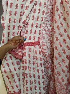 Floral Print Cotton 3-Piece Set