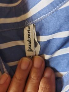 Striped Blue Shirt- stradavius