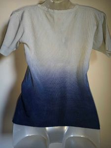 Defective piece Floral Embroidered Top