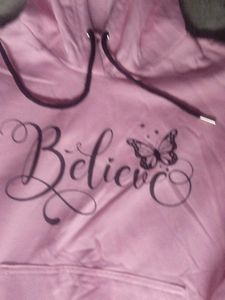 Pink Believe Hoodie