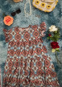 Patterned dress
