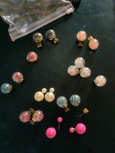 Stud Earing For Girls 10 Pair